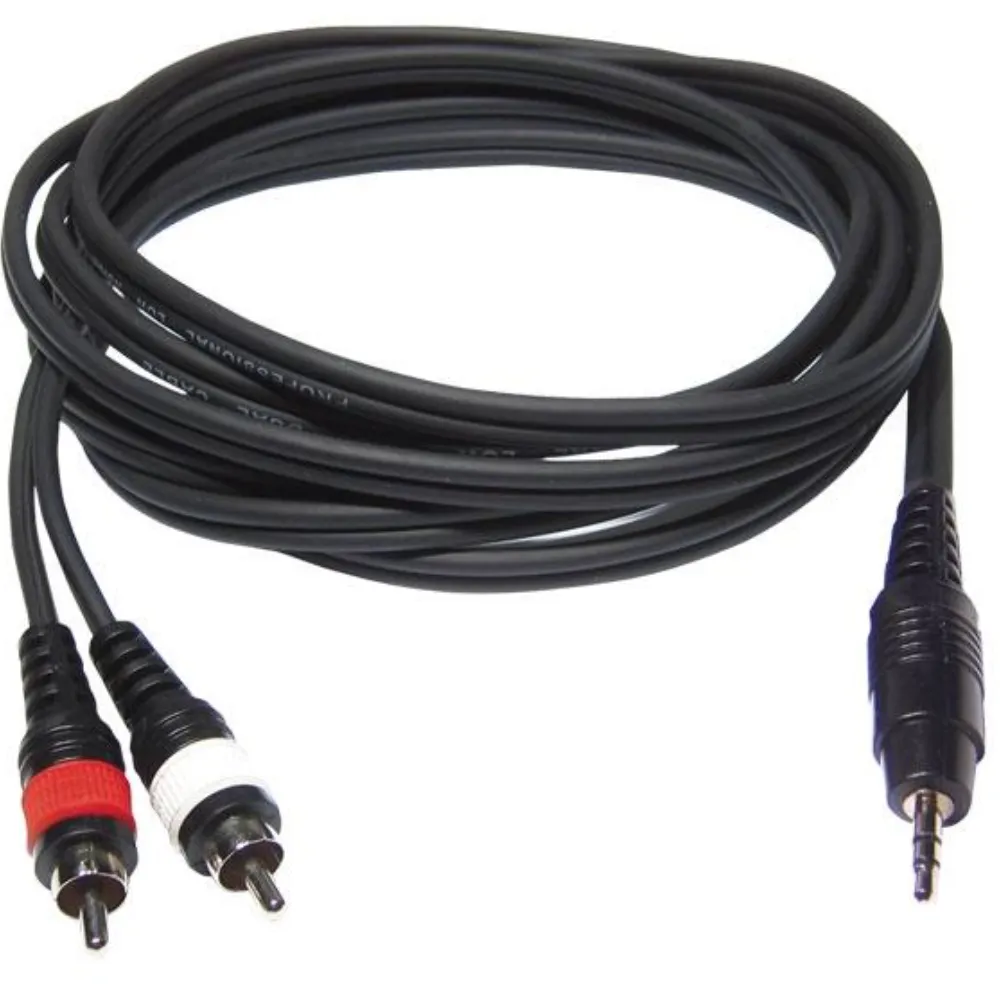 Mini Jack Cable - RCA 3m