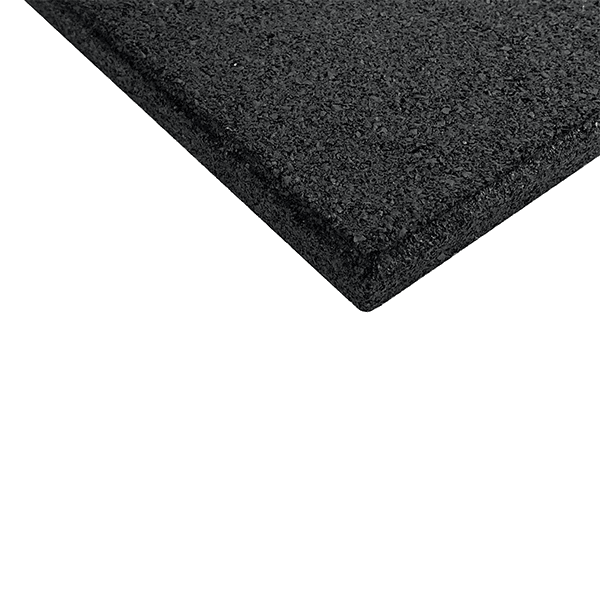 Rubber Floor 1mx1mx15mm Black
